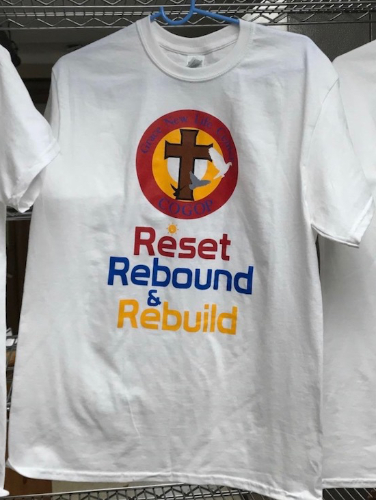 Reset, Rebound, Rebuild - T-Shirts - Front
